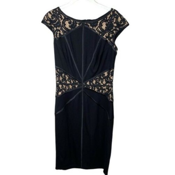 Tadashi Shoji Black Lace Bodycon Dress - Picture 16 of 17